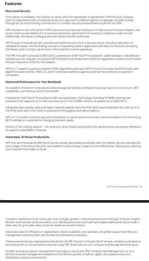 Obrázek HPE PL DL380g12 6507P (3.5/8C) 2x32G (P69727) 2x480G MR408i-o 8SFF 2x1000W 10GbE NBD333 Smart Choice