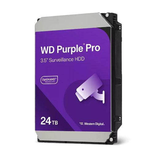Obrázek WD PURPLE PRO WD241PURP 24TB, SATA III 3.5", 512MB 7200RPM, 287MB/s, CMR