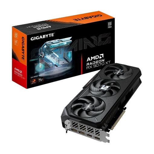 Obrázek GIGABYTE VGA AMD Radeon RX 9070 XT GAMING 16GB, 16GB GDDR6, 2xDP, 2xHDMI