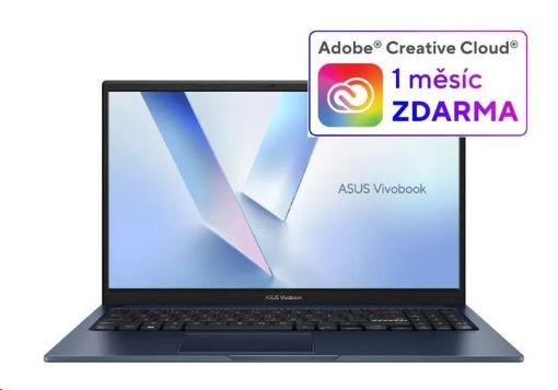 Obrázek ASUS NTB Vivobook 15 (X1504VA-BQ4147W), Core 5 120U, 15.6" 1920 x 1080, 16GB, 512GB SSD, Intel, W11 Home, Blue