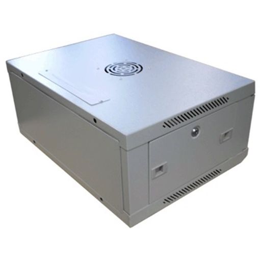 Obrázek Datacom 19"rozv.jednodílný 4U/ hl.450mm plechové dveře