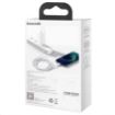 Obrázek Baseus Superior Series rychlonabíjecí kabel USB/Lightning 2.4A 1m bílá