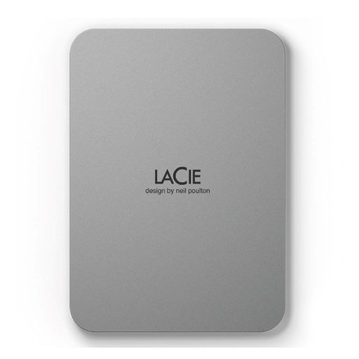 Obrázek SEAGATE Externí HDD 2TB Lacie Mobile Drive, USB-C, Stříbrná