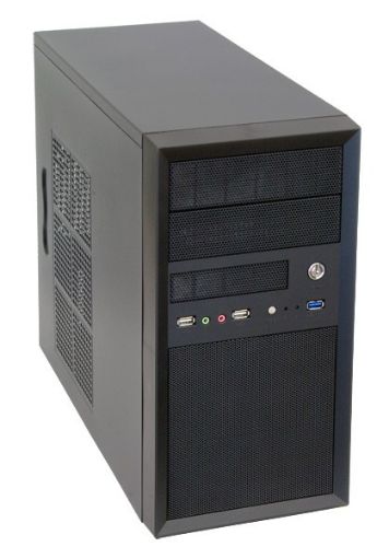 Obrázek CHIEFTEC skříň Mesh Series/uATX, CT-01B, Black, USB 3.0