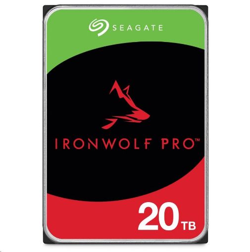 Obrázek BAZAR - SEAGATE HDD IRONWOLF PRO (NAS) 20TB SATAIII/600, 7200rpm, recertified product