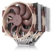 Obrázek NOCTUA Chladič CPU NH-D15 G2 LBC, 2x 140mm, LGA1851, AM5, hnědá/stříbrná