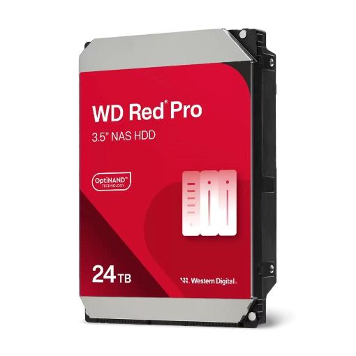 Obrázek WD RED Pro NAS WD241KFGX 24TB, SATA III 3.5", 512MB 7200RPM, 287MB/s, CMR
