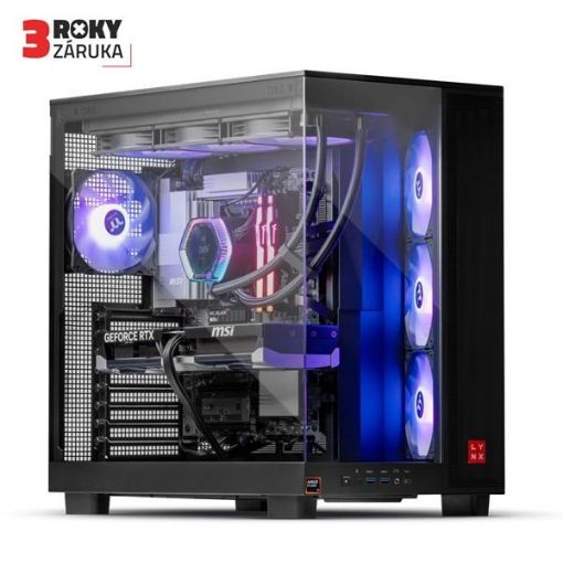 Obrázek LYNX ULTIMATE Ryzen 7 9800X3D 64GB 2TB SSD NVMe RTX 5070 Ti 16G W11 Home