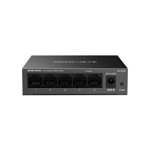 Obrázek MERCUSYS switch MS105GS (5xGbE, fanless)