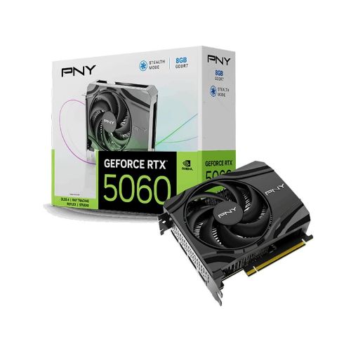 Obrázek PNY VGA Nvidia GeForce RTX 5060 8GB, RTX 5060, 8GB GDDR7, 3xDP, 1xHDMI