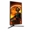 Obrázek AOC MT VA LCD WLED 27" Q27G3XMN/BK - VA panel, 2560x1440, 180Hz, HDMI, DP, pivot