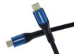 Obrázek PremiumCord USB-C kabel ( USB 3.2 GEN 2x2, 5A, 100W, 20Gbit/s ) 2m, bavlněný oplet
