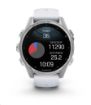 Obrázek Garmin fenix® 8 – 43 mm, AMOLED, Silver / Whitestone se silikonovým řemínkem, EU