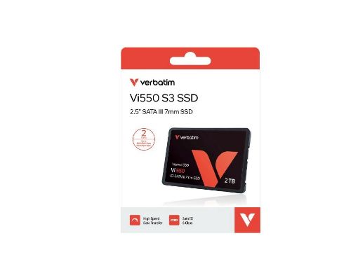Obrázek VERBATIM SSD Vi550 S3 2TB SATA III, 2.5” W 550/ R 500 MB/s