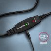 Obrázek AXAGON ADR-220B, USB 2.0 A-M -> B-M aktivní propojovací / repeater kabel, 20m