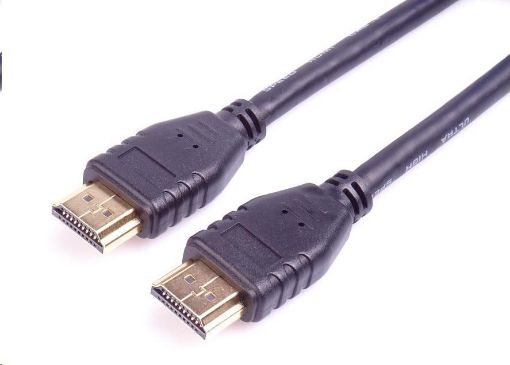 Obrázek PREMIUMCORD Kabel HDMI 2.1 High Speed + Ethernet kabel 8K@60Hz, zlacené konektory, 2m