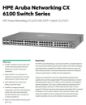 Obrázek HPE Aruba Networking CX6100 48G 4SFP+ Switch