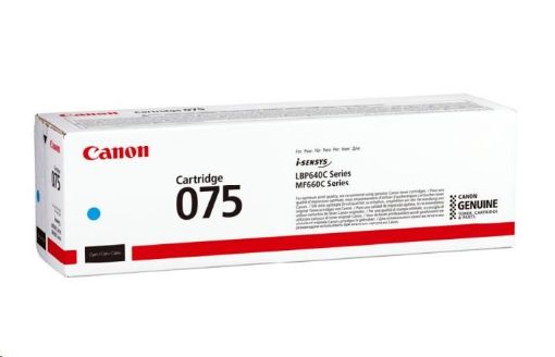 Obrázek Canon TONER 075 M purpurová pro i-SENSYS LBP646Cdw, LBP647Cdw, MF664Cdw, MF667Cdw (1300 str.)