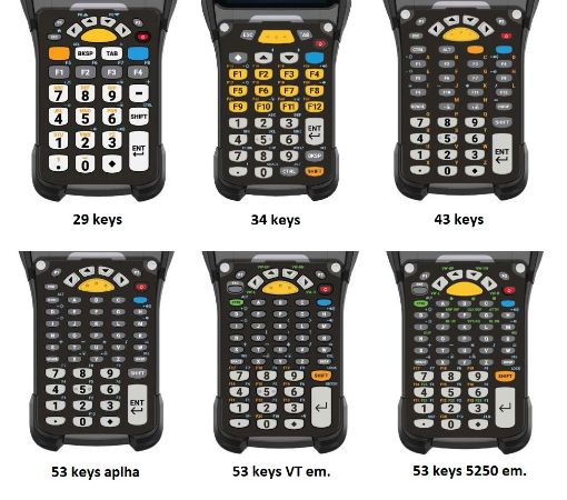 Obrázek Zebra MC9300 (53 keys), 2D, ER, SE4850, BT, Wi-Fi, NFC, 5250 Emu., Gun, IST, Android