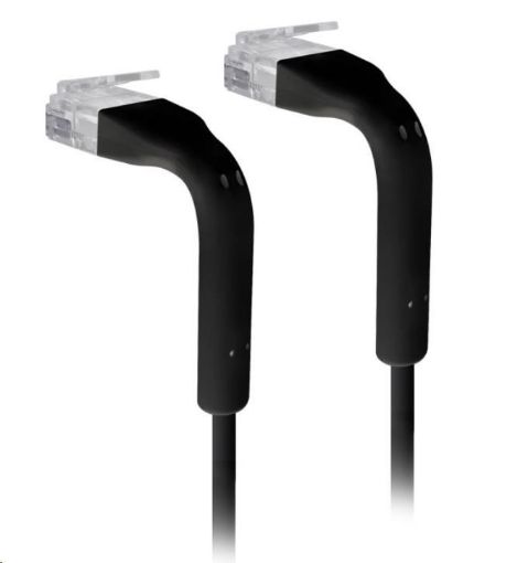 Obrázek UBNT UniFi Ethernet Patch Kabel [5m, Cat6, UTP, licna, černý]