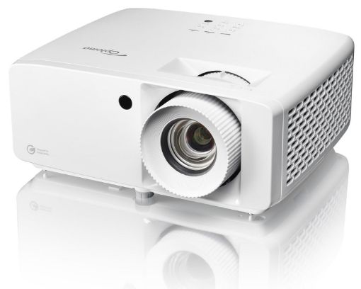 Obrázek Optoma projektor UHZ35  (DLP, Laser, UHD, 3500 ANSI, HDMI, RS232, RJ45, USB-A power, repro 1x15W) . mírně poškozená krab