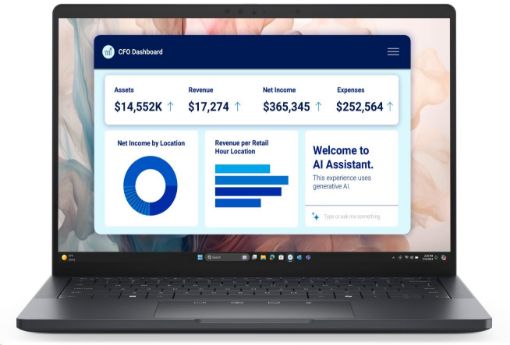 Obrázek DELL NTB Pro 13 Premium PA13250/U7-268V/Evo/32GB/512SSD/13.3" QHD+  Touch|IR Cam/No AC Adapter/Bck Kb/W11P/3Y PS NBD