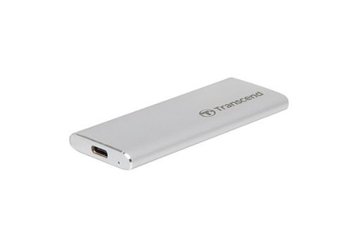 Obrázek TRANSCEND Externí SSD ESD260C 500GB, USB 3.1 GEN 2, Typ-C, stříbrná