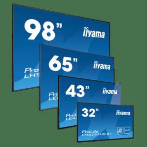 Obrázek iiyama PROLITE LH3260HS-B1AG, 80cm (31,5''), Full HD, USB, RS232, Ethernet, Wi-Fi, Android, kit (RS232), black