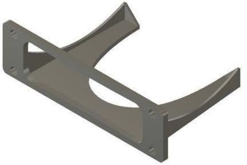 Obrázek D-MTACX Držák do racku pro MikroTik zařízení hAP AC2/hAP, šedý