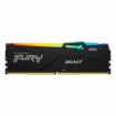 Obrázek KINGSTON DIMM DDR5 16GB 5600MT/s CL40 FURY Beast Černá RGB