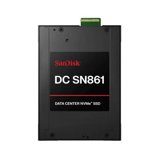 Obrázek SanDisk Carrera Syndicate SSD 3.84TB DC, SN861, PCIe Gen5, (R:13700, W:7200MB/s), BICS6 TLC NVMe E3.S, SE,Generic
