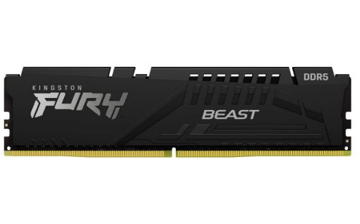 Obrázek KINGSTON DIMM DDR5 8GB 6000MT/s CL30 ECC FURY Beast EXPO Černá