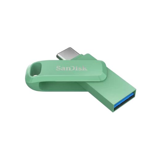 Obrázek SanDisk Flash Disk 256GB Ultra Dual Drive Go, USB-C 3.2, Zelená