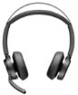 Obrázek Poly Voyager Focus 2 bezdrátová náhlavní souprava, USB-A/C adaptér, stereo, nabíjecí stojánek