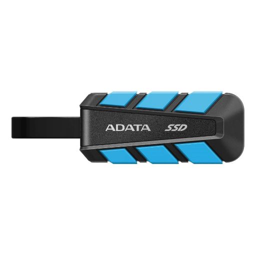 Obrázek ADATA External SSD 2TB SC740, USB-C 3.2 Gen2, Černo-modrá