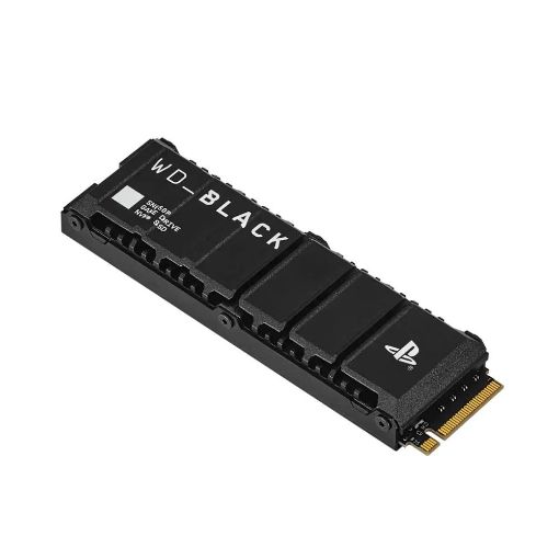 Obrázek WD BLACK SSD NVMe 2TB PCIe SN850P pro PS5, Gen4, (R:7300, W:6600MB/s), Chladič