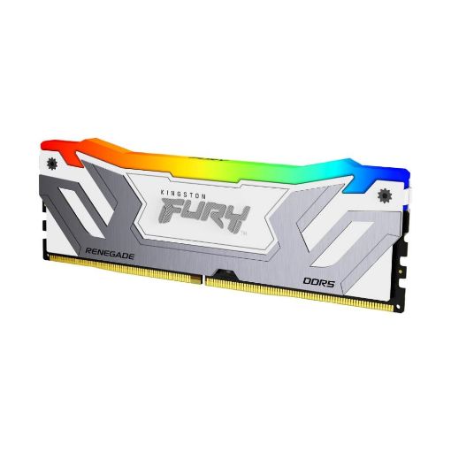 Obrázek KINGSTON CUDIMM DDR5 24GB 8800MT/s CL42 FURY Renegade RGB White
