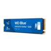 Obrázek WD BLUE SSD NVMe 2TB PCIe SN5100 Powered by SanDisk, Gen4, (R:5150, W:4850MB/s)