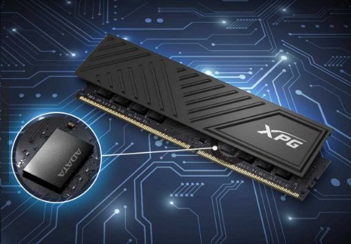 Obrázek ADATA XPG DIMM DDR4 16GB 3200MHz CL16 GAMMIX D35 memory, Single Color Box, Black