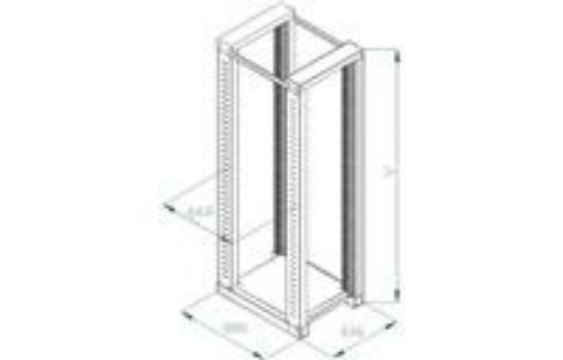 Obrázek RACK 19´´ 42U/60/80 stojanový rozvaděč otev.Triton