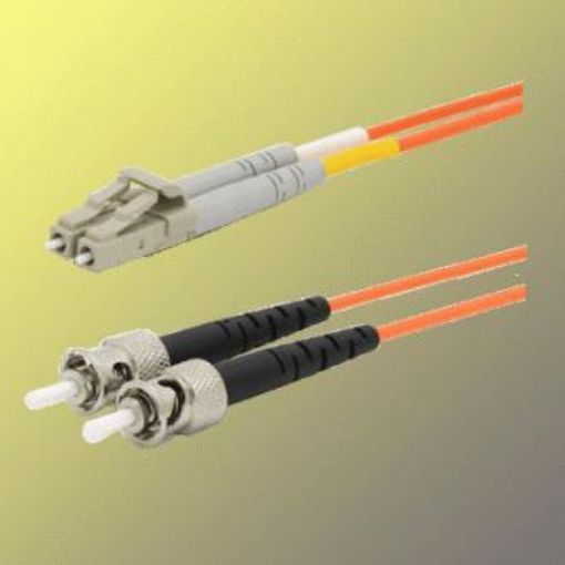 Obrázek Optický patchkabel duplexní, LC-ST 9/125um SM, 2m