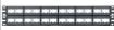 Obrázek Panduit modul.patch panel 48port, 2U, s plast. rámečky
