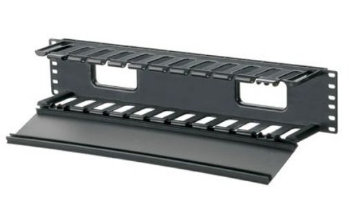Obrázek Panduit plastový organizér 2U s krytem dopředu 3"